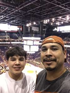 Arthur attended Phoenix Suns vs. Miami Heat - NBA on Nov 7th 2019 via VetTix 