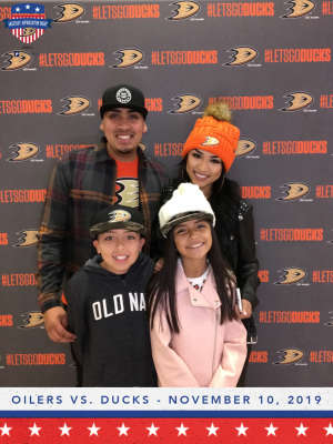 Johnny attended Anaheim Ducks vs. Edmonton Oilers - NHL on Nov 10th 2019 via VetTix 