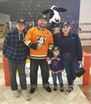 Virginia attended Anaheim Ducks vs. Edmonton Oilers - NHL on Nov 10th 2019 via VetTix 