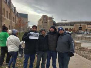 oscar attended University of Notre Dame Fighting Irish vs. Boston College - NCAA Football on Nov 23rd 2019 via VetTix 