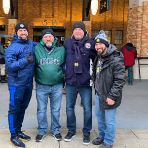Kevin attended University of Notre Dame Fighting Irish vs. Boston College - NCAA Football on Nov 23rd 2019 via VetTix 