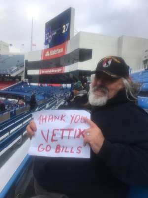 walter attended Buffalo Bills vs. Denver Broncos - NFL on Nov 24th 2019 via VetTix 