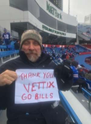 Richard attended Buffalo Bills vs. Denver Broncos - NFL on Nov 24th 2019 via VetTix 
