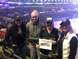 Los Angeles Kings vs. Minnesota Wild - NHL ** Salute to Service**