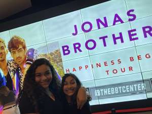 Marcela attended Jonas Brothers: Happiness Begins Tour on Nov 15th 2019 via VetTix 