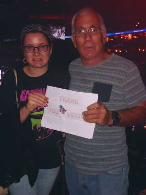 Barry attended Jonas Brothers: Happiness Begins Tour on Nov 15th 2019 via VetTix 