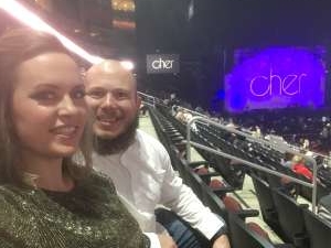 Kristopher attended Cher: Here We Go Again Tour on Nov 23rd 2019 via VetTix 