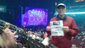 David attended Cher: Here We Go Again Tour on Nov 23rd 2019 via VetTix 