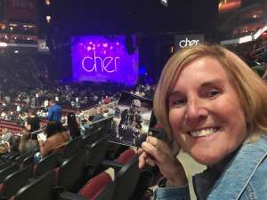 Ruth Cowell  attended Cher: Here We Go Again Tour on Nov 23rd 2019 via VetTix 