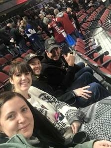 Chris attended Arizona Coyotes vs. Toronto Maple Leafs - NHL on Nov 21st 2019 via VetTix 