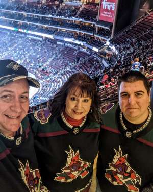 Jack attended Arizona Coyotes vs. Toronto Maple Leafs - NHL on Nov 21st 2019 via VetTix 