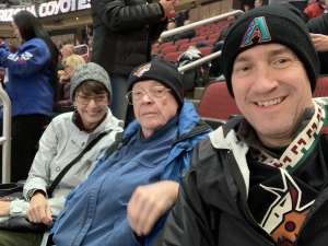 JJ attended Arizona Coyotes vs. Toronto Maple Leafs - NHL on Nov 21st 2019 via VetTix 