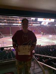 gary attended Arizona Coyotes vs. Toronto Maple Leafs - NHL on Nov 21st 2019 via VetTix 