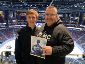 Eric attended Arizona Coyotes vs. Toronto Maple Leafs - NHL on Nov 21st 2019 via VetTix 