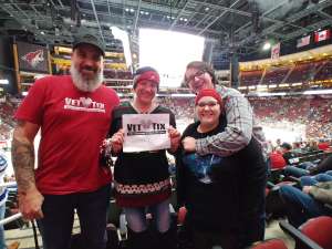 Scott attended Arizona Coyotes vs. Toronto Maple Leafs - NHL on Nov 21st 2019 via VetTix 