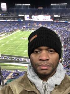 Edmund attended Baltimore Ravens vs. New York Jets - NFL on Dec 12th 2019 via VetTix 