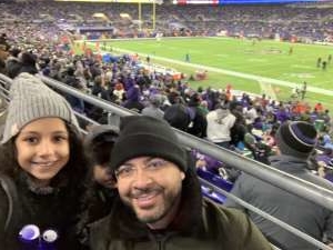 Tamer attended Baltimore Ravens vs. New York Jets - NFL on Dec 12th 2019 via VetTix 