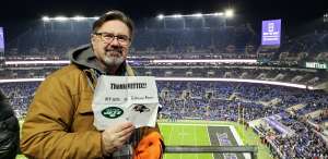Chris attended Baltimore Ravens vs. New York Jets - NFL on Dec 12th 2019 via VetTix 