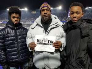 Chris attended Baltimore Ravens vs. New York Jets - NFL on Dec 12th 2019 via VetTix 