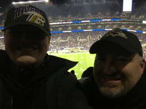 Steven Barker attended Baltimore Ravens vs. New York Jets - NFL on Dec 12th 2019 via VetTix 