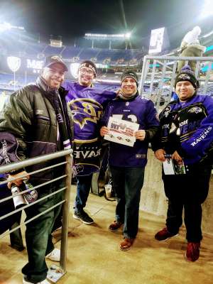 SAMUEL attended Baltimore Ravens vs. New York Jets - NFL on Dec 12th 2019 via VetTix 