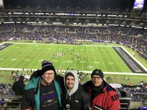 Frank attended Baltimore Ravens vs. New York Jets - NFL on Dec 12th 2019 via VetTix 