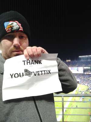 Barry attended Baltimore Ravens vs. New York Jets - NFL on Dec 12th 2019 via VetTix 