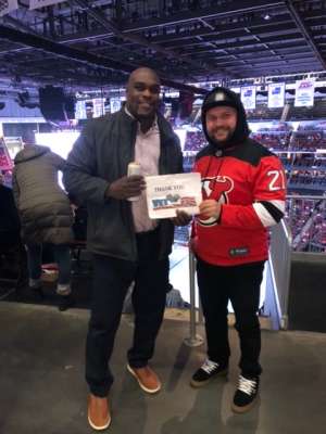 Kendall attended New Jersey Devils vs. Vegas Golden Knights NHL on Dec 3rd 2019 via VetTix 