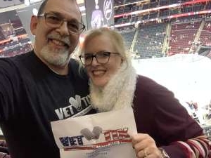 Steve attended New Jersey Devils vs. Vegas Golden Knights NHL on Dec 3rd 2019 via VetTix 