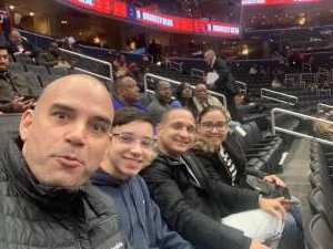 Javier attended Washington Wizards vs. Orlando Magic - NBA on Dec 3rd 2019 via VetTix 