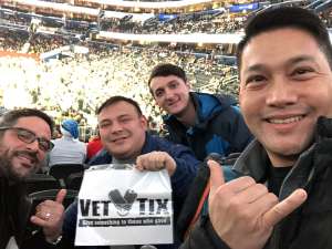 Vincent attended Washington Wizards vs. Orlando Magic - NBA on Dec 3rd 2019 via VetTix 