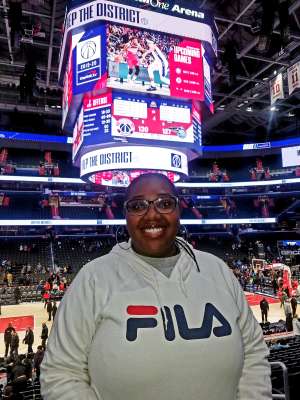 Tyree  attended Washington Wizards vs. Orlando Magic - NBA on Dec 3rd 2019 via VetTix 