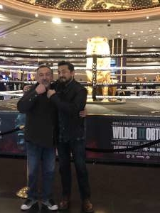 Marcos attended Premier Boxing Champions: Wilder vs. Ortiz II on Nov 23rd 2019 via VetTix 