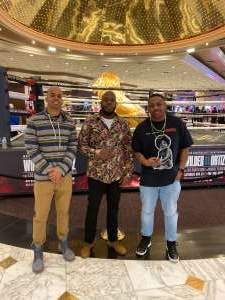 Jason attended Premier Boxing Champions: Wilder vs. Ortiz II on Nov 23rd 2019 via VetTix 