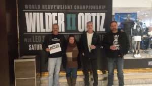 Brian attended Premier Boxing Champions: Wilder vs. Ortiz II on Nov 23rd 2019 via VetTix 