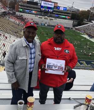 Gary L attended Georgia Tech vs. Georgia - NCAA Football on Nov 30th 2019 via VetTix 