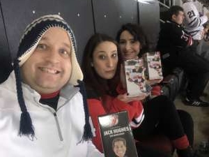 Jacob attended New Jersey Devils vs. Chicago Blackhawks - NHL on Dec 6th 2019 via VetTix 