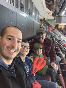 Christopher attended New Jersey Devils vs. Chicago Blackhawks - NHL on Dec 6th 2019 via VetTix 