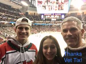 Jason attended New Jersey Devils vs. Chicago Blackhawks - NHL on Dec 6th 2019 via VetTix 