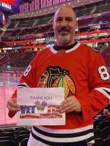 Charles attended New Jersey Devils vs. Chicago Blackhawks - NHL on Dec 6th 2019 via VetTix 