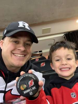 Joseph attended New Jersey Devils vs. Chicago Blackhawks - NHL on Dec 6th 2019 via VetTix 