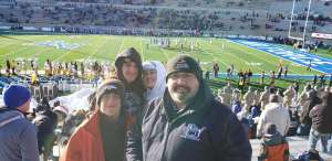 Robert attended Air Force Academy Falcons vs. University of Wyoming Cowboys - NCAA Football on Nov 30th 2019 via VetTix 