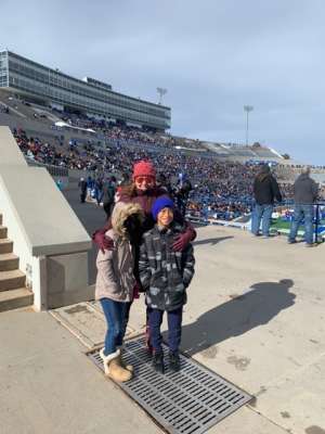 Rodolfo attended Air Force Academy Falcons vs. University of Wyoming Cowboys - NCAA Football on Nov 30th 2019 via VetTix 