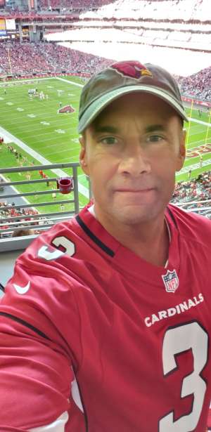 William attended Arizona Cardinals vs. Los Angeles Rams - NFL on Dec 1st 2019 via VetTix 