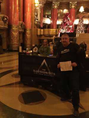 William attended The Illusionists - Magic of the Holidays (touring) on Nov 29th 2019 via VetTix 