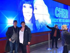 Richard attended Cher: Here We Go Again Tour on Nov 27th 2019 via VetTix 