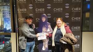 James attended Cher: Here We Go Again Tour on Dec 4th 2019 via VetTix 