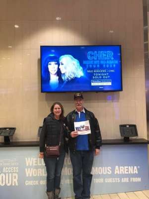 Dennis attended Cher: Here We Go Again Tour on Dec 4th 2019 via VetTix 