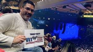 Marcos attended Cher: Here We Go Again Tour on Dec 4th 2019 via VetTix 