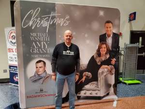 John attended Amy Grant & Michael W. Smith on Dec 1st 2019 via VetTix 